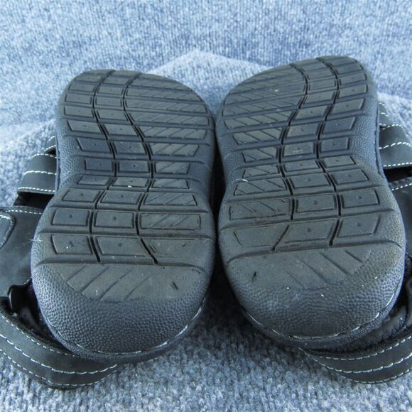 Propét Men Fisherman Shoes Size 9 Extra Wide Black Leather Lace Up - Picture 9 of 10